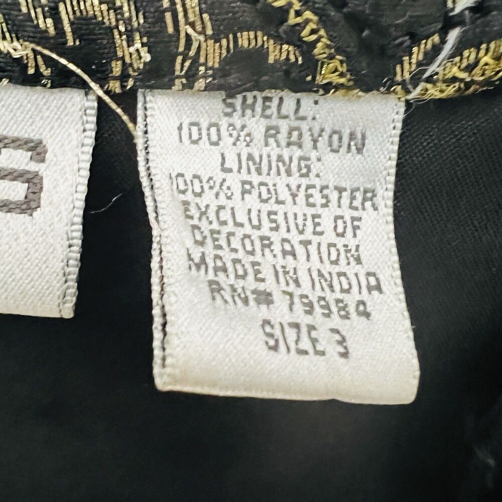 Chicos Blazer Jacket Patchwork Tapestry Boho Flor… - image 6